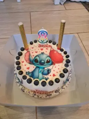 Fotka od zákaznice Simona – Jedlý papír Lilo & Stitch tisk na jedlý papír | expresní dodání