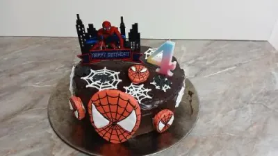 Fotka od zákaznice Milena – Zápich do dortu Spiderman - Cakesicq
