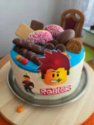 Fotka od zákaznice Eva – Jedlý papír ROBLOX ★ oblíbený tisk na jedlý papír