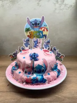 Fotka od zákaznice Lucie – Jedlý papír LILO A STITCH ★ oblíbený tisk na jedlý papír