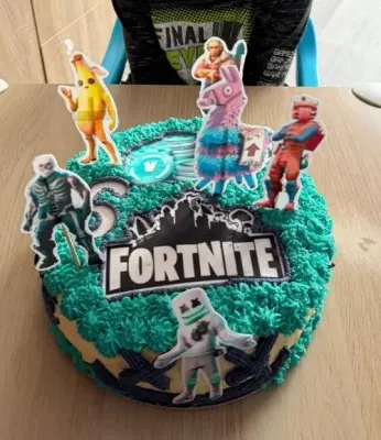Fotka od zákaznice Jitka – Jedlý papír FORTNITE ★ oblíbený tisk na jedlý papír