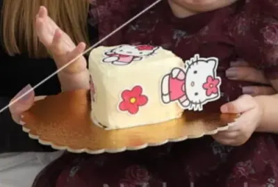 Fotka od zákaznice Tamara – Jedlý papír HELLO KITTY máme jako jedlý papír i fondán