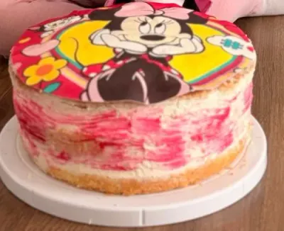 Fotka od zákaznice Nikola – Jedlý papír: Zamilovaná Minnie v nabídce jedlý papír i fondán