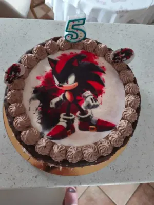 Fotka od zákaznice Iveta – Jedlý papír SONIC ★ oblíbený tisk na jedlý papír