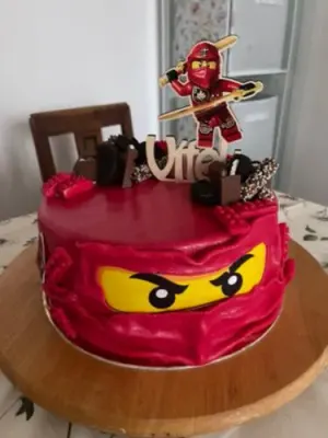 Fotka od zákaznice Zuzana – Jedlý papír LEGO NINJAGO v nabídce jedlý papír i fondán