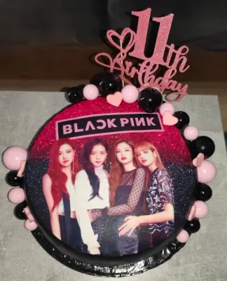 Fotka od zákaznice Lenka – Jedlý papír BLACKPINK ★ oblíbený tisk na jedlý papír