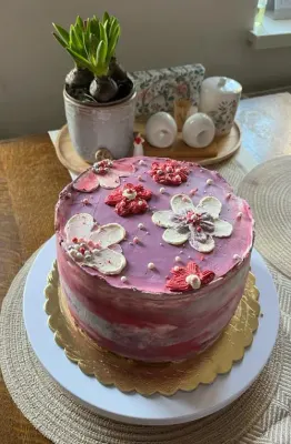 Fotka od zákaznice Anna – Cukrové zdobení Perlový ráj 80g - I LOVE CAKES | Skvělé pro Váš domácí dort