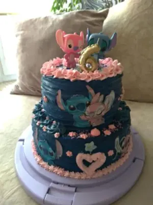 Fotka od zákaznice Marie – Jedlý papír Lilo & Stitch k výřezu tisk na jedlý papír | expresní dodání