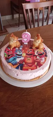 Fotka od zákaznice Hana – Jedlý papír FIVE NIGHTS AT FREEDYS máme jako jedlý papír i fondán