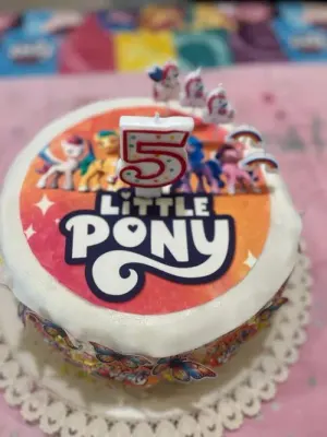 Fotka od zákaznice Katarína – Jedlý papír MŮJ MALÝ PONY ★ oblíbený tisk na jedlý papír