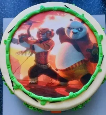 Fotka od zákaznice Marcela – Jedlý papír KUNG FU PANDA máme jako jedlý papír i fondán