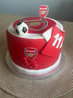 Fotka od zákaznice Kateřina – Jedlý papír ARSENAL LONDÝN - RED máme jako jedlý papír i fondán