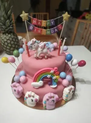 Fotka od zákaznice Eva – Vynikající marcipán světle růžvoý Soft Pink 250g 1:5 - FunCakes