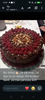 Fotka od zákaznice Jirina – Čokoládové hobliny TRIO (80 g) Cukrářská ▹
