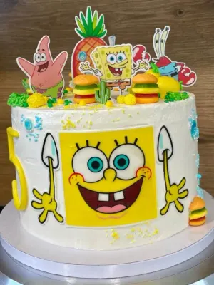 Fotka od zákaznice Martina – Jedlý papír SPONGEBOB máme jako jedlý papír i fondán
