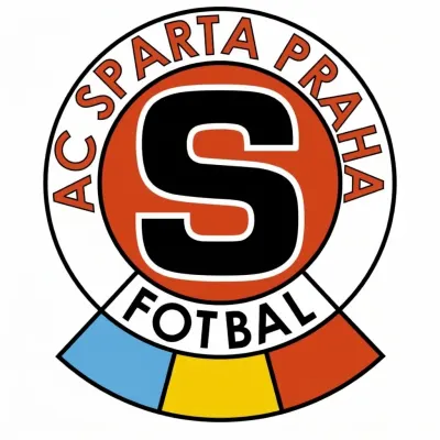 Fotbal – logo AC Sparta Praha – jedlý papír na dort