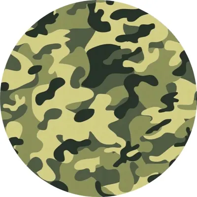 Army – maskáčový vzor – jedlý papír na dort