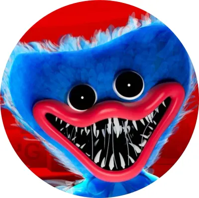 Poppy Playtime – usměvavý Huggy Wuggy – jedlý papír na dort