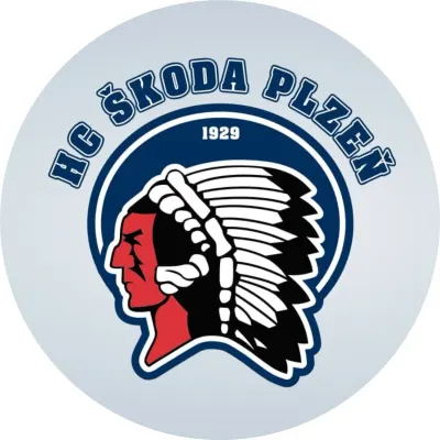 Hokej – logo HC Škoda Plzeň – jedlý papír na dort