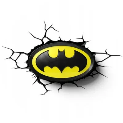 Batman – logo v prasklé zdi – jedlý papír na dort