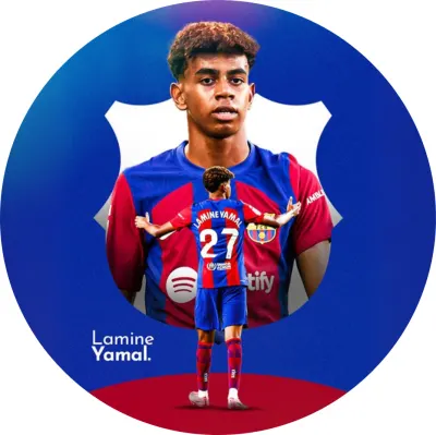 Fotbal – Lamine Yamal – jedlý papír na dort