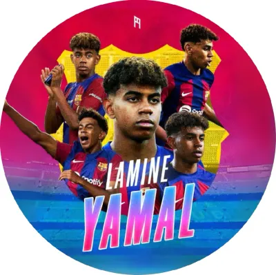 Fotbal – Lamine Yamal – jedlý papír na dort