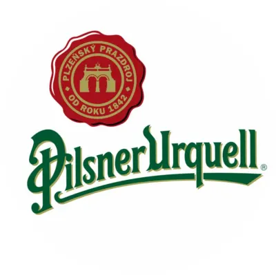 Pivo – logo Pilsner Urquell s pečetí – jedlý papír na dort