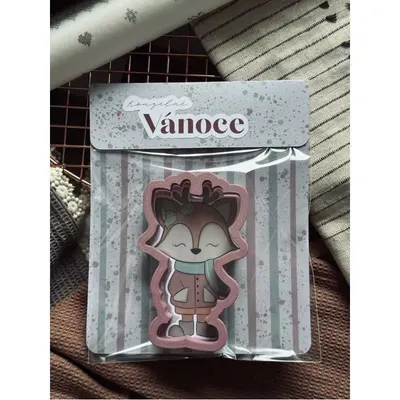 Vykrajovátko ve tvaru lišky od značky Sugar Cookie Girl na vykrajování sušenek a perníčků