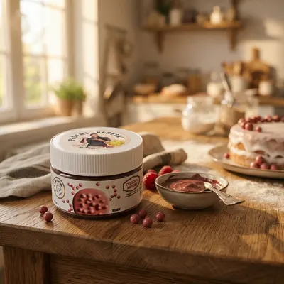 Cereální kuličky v ruby čokoládě 4Cake na zdobení a plnění dortů, 100 g