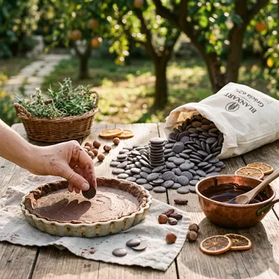 Hořká čokoláda Blanxart Grácia 62 % v balení 500 g vhodná na pečení a zdobení dortů