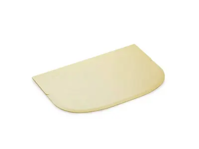 Béžová hladká cukářská karta 15 x 10 cm na roztírání krémů a těst