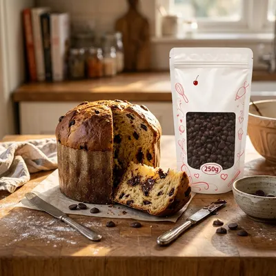 Tmavá poleva SweetArt ve formě drobných dropsů na pečení a zdobení dortů, balení 250 g