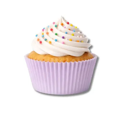 Košíčky na muffiny světle fialové 100 ks