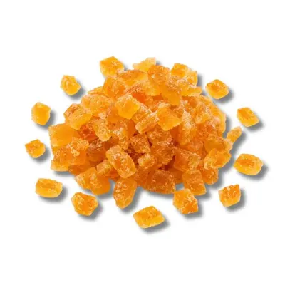 Kandované pomerančové kostky SweetArt o hmotnosti 100 g vhodné do vánočního cukroví a pečiva