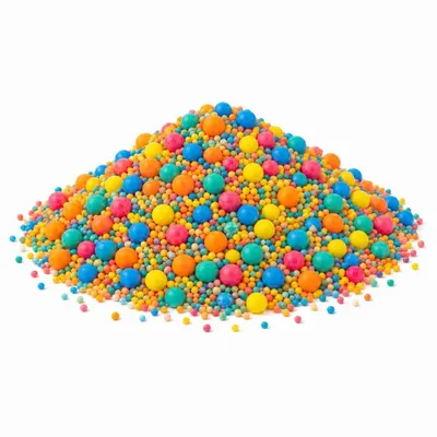 Cukrové zdobení SweetArt Happy sprinkle mix pestrá směs barevných posypů na dorty a cukrářské výrobky