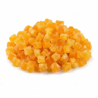 Kandované pomerančové kostky 6 mm do pečení a cukrářské výroby, balení 100 g