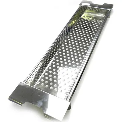 Nerezové síto na halušky o průměru 60 cm od značky Czech gastro profi pro propadávání těsta do vroucí vody