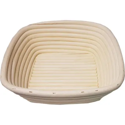 Ratanová ošatka na kynutí chleba I love Cakes o rozměru 23x23x7,5 cm pro tvarování kynutého těsta