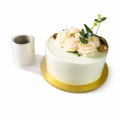 Acetátová fólie na okraje dortů a dezertů o šířce 25 cm a délce 5 m od značky Cake Star