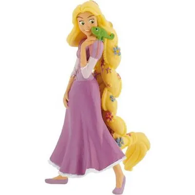 Figurka princezny Rapunzel z Locika od značky Bullyland na dort, výška 10 cm