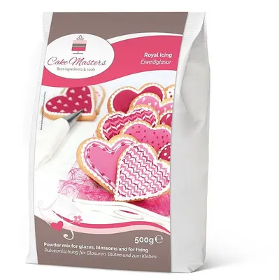Směs na perníčkovou polevu Cake Masters pro zdobení perníčků a cukrovinek, balení 500 g