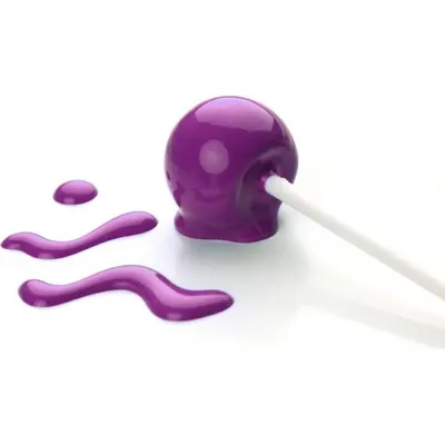 Fialová cukrářská glazura Cake Masters na cake pops, určená k potažení a zdobení dortových nanuků