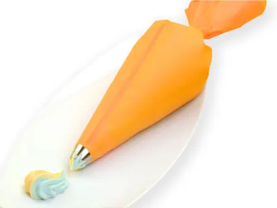 Velký dvoubarevný silikonový sáček Cake Masters SuperFlex pro zdobení dortů krémem, délka 40 cm