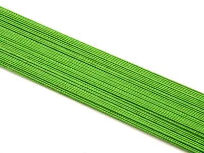 Zelené cukrářské floristické drátky o průměru 0,40 mm od značky Cake Masters, balení 100 ks pro zdobení dortů a cukrářských výrobků