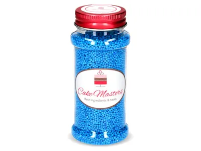 Modrý máček na zdobení cukroví a dortů od značky Cake Masters, balení 90 g