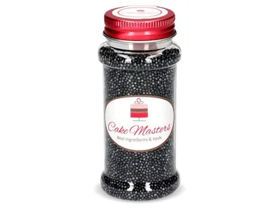 Černý máček Cake Masters na zdobení cukroví a dortů, balení 90 g