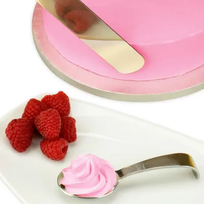 Hotový cukrářský krém Cake Masters s malinovou příchutí, 500 g, vhodný k plnění a zdobení dortů