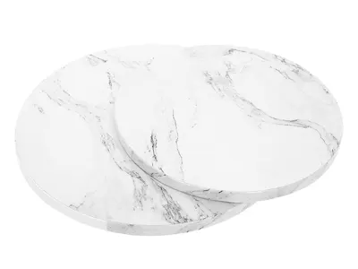 Podložka pod dort Cake Masters v bílém mramorovém vzhledu o průměru 25 cm