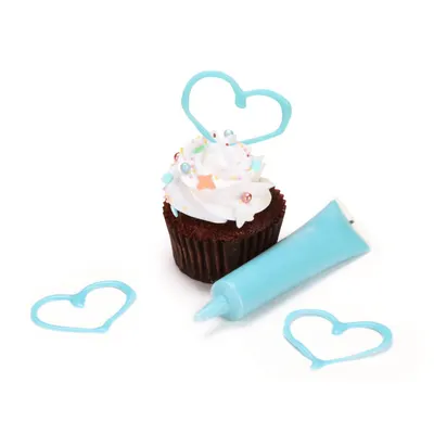 Modrá čokoládová tubička od značky Cake Masters na psaní a filigrány o hmotnosti 32 g