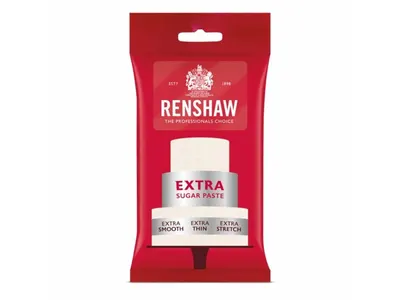 Bílá potahovací dortová hmota RENSHAW Extra na zdobení a potahování dortů, balení 250 g